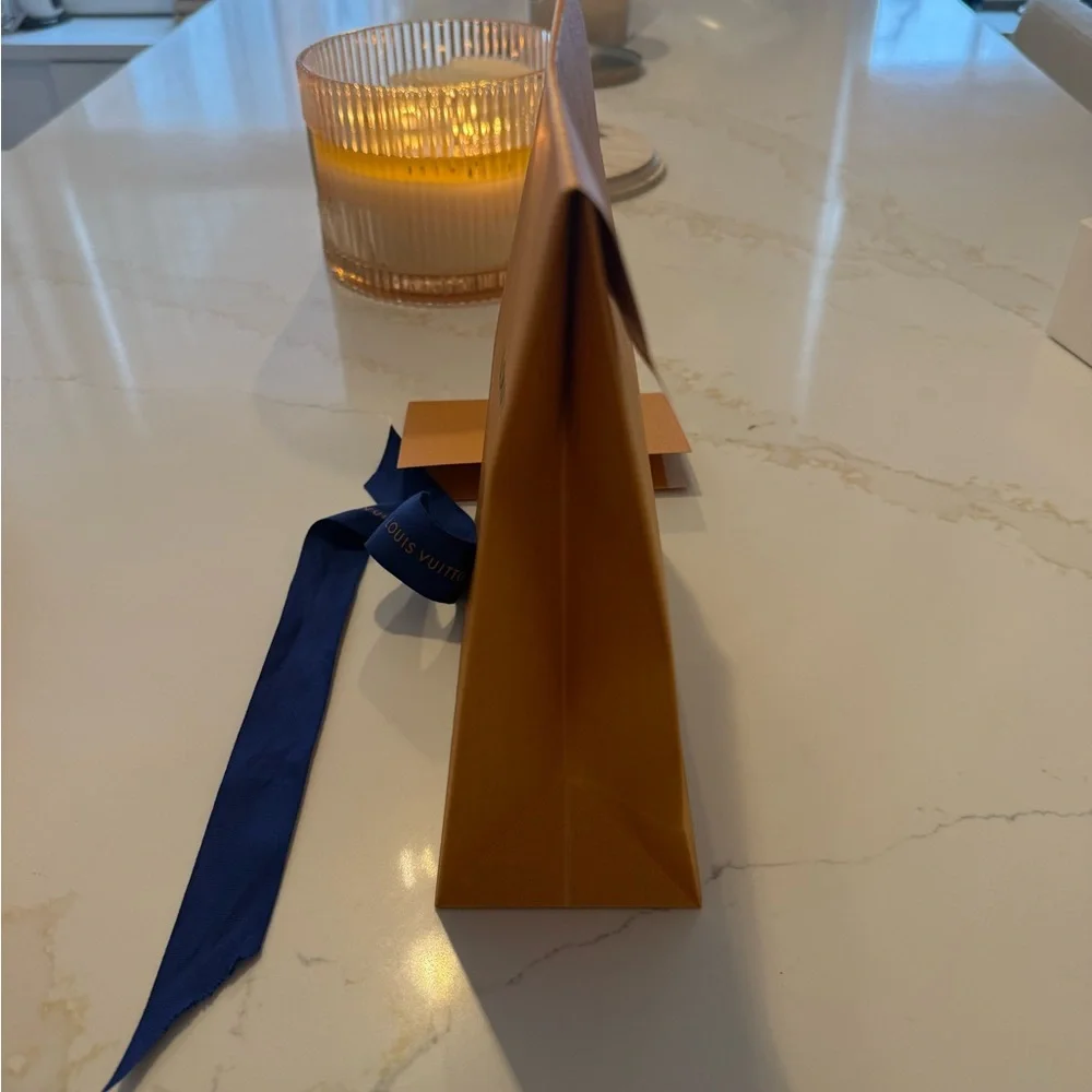 LOUIS VUITTON GIFT BAG WITH RECEIPT ENVELOPE